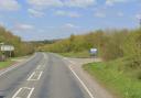 Two vehicles have been involved in a crash on the A602 near Watton-at-Stone.