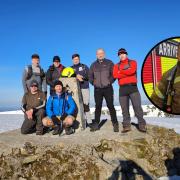 Seven trekkers from Potters Bar climbed three of the UK's highest mountains to honour a member that passed away.