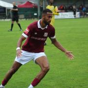 Cyrus Babaie has swapped the claret of Welwyn for the maroon of Potters Bar. Picture: LINDA BABAIE