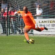Preston Edwards kept his first clean sheet of the season for Potters Bar Town. Picture: LINDA BABAIE