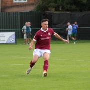 Brandon Adams scored the only goal as Potters Bar beat Hastings. Picture: LINDA BABAIE