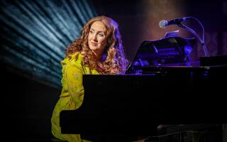 Green Room's production of Beautiful: The Carole King Musical at the Wyllyotts Theatre in Potters Bar