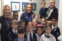 Kelsey Clifford spoke at Ladbrooke School about her life and career.