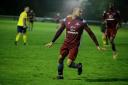 Dernell Wynter scored twice to give Welwyn Garden City three points. Picture: LINDA BABAIE