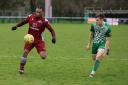 Dernell Wynter scored a 12 minute, second half hat-trick for Welwyn. Picture: LINDA BABAIE