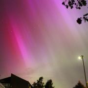 The Northern Lights, pictured on Saturday night by Richard Sheppard.