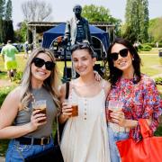 Friends enjoy World Food Festival in Welwyn Garden City