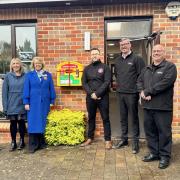 The defibrillator and bleed kit were installed at Herts Ability