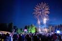 Fireworks at Battle Proms 2022 in Hatfield Park.