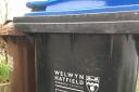 Bins will be collected a day earlier in Welwyn Hatfield in the days leading up to the Queen's Platinum Jubilee Bank Holidays on June 2 and June 3, and a day later the following week.