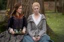 Marial (Phoebe Fox) and Catherine (Elle Fanning) in The Great