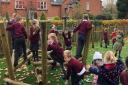 A new playground has been unveiled at Welwyn St Mary's Primary School. Picture: Welwyn St Mary's