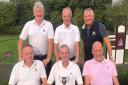 Brookmans Park\'s senior scratch team led by Mark Walton (centre, seated) won the Hertfordshire Knockout Trophy.