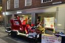 Santa's Sleigh will be out and about in Welwyn Garden City this December.
