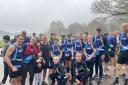 Garden City Runners had a big squad at the Stevenage Parkrun. Picture: GCR