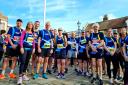 Garden City Runners gather for the Hitchin 10k. Picture: GCR