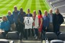 Eddie Mills was given a tour of Tottenham's stadium by former captain Ledley King.