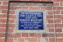 A plaque on what is now the Skipton Building Society building in St Albans city centre marking the First Battle of St Albans on May 22, 1455.