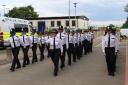 Hertfordshire Constabulary's newest officers at their passing out parade.