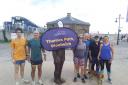 Steve Grout (third from the right) has had plenty of parkrun experience. Picture: GCR