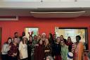 Staff at Hartwig Care celebrating Christmas
