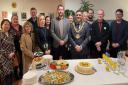 Guests and members of Welwyn Hatfield Borough Council celebrate Campus West's 50th.