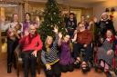 Residents enjoyed early Christmas celebrations at Knebworth Care Home
