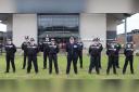 The officers were welcomed at a passing out parade  by deputy chief constable Bill Jephson