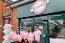 The opening of the new Scooperb shop in Hatfield.