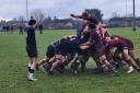 Welwyn's pack was in dominant form as they won away at Hitchin. Picture: WELWYN RFC