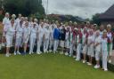 Shire Park Bowls Club hosted a ladies match between the county and the district.
