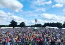 Singer Julie Fowlis took this picture of the Folk by the Oak crowd from the stage during The Lost Words - Spell Songs set at Hatfield House at this summer's festival. Picture: Julie Fowlis