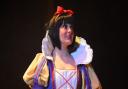 Snow White, played by Lauren Cocoracchio, in St Albans pantomime Snow White and the Seven Dwarfs at The Alban Arena