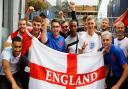 England Fans - The Great Northern - Hatfield.
