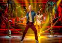 Jake Wood and Janette Manrara's Salsa on Strictly in 2014. Picture: BBC / Kieron McCarron