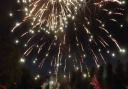 Fireworks in Hatfield. Picture: Alan Davies.