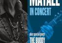 John Mayall can be seen in concert at The Alban Arena in St Albans