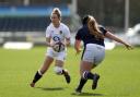 Sarah McKenna will start for England against South Africa in the 2021 Rugby World Cup. Picture: BRADLEY COLLYER/PA