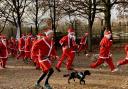 Hatfield Rotary Club holds the Santa Run in Stanborough Park every year in aid of local charities.