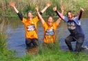 The Muddy Mayhem charity obstacle course fun run.