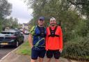 Craig and Steve who will both be running to raise funds for Cancer Research UK.