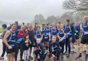 Garden City Runners had a big squad at the Stevenage Parkrun. Picture: GCR