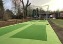 The near-finished nets at Welwyn Garden City Cricket Club. Picture: WGCCC