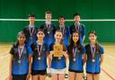 Hertfordshire's winning U17 badminton team. Picture: PASCAL HOW