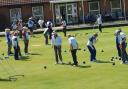 Action from Shire Park Bowls Club (Tewin). Picture: SHIRE PARK BC