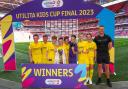 Brookmans Park Primary School won the Utilita Kids Cup at Wembley before the Championship play-off final. Picture: UTILITA