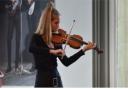 Violinist Gabriella Bavetta is performing with Hertfordshire Philharmonia