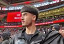 17-year-old Imad at Wembley.