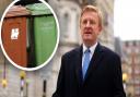 Oliver Dowden has hit out at plans to charge Hertsmere resident £50-per-year to use their green bins.
