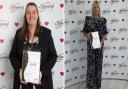 Slimming World reps Amy Jeffries and Julie Horrocks have been recognised for helping their communities with their goals